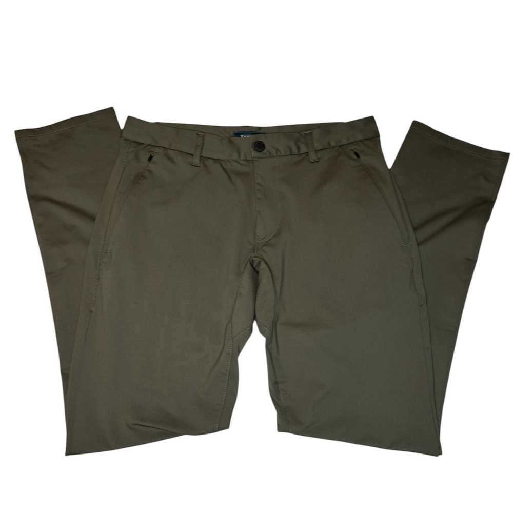 TAYLRD FIT WARP KNIT PANTSForest Green Size 31/32